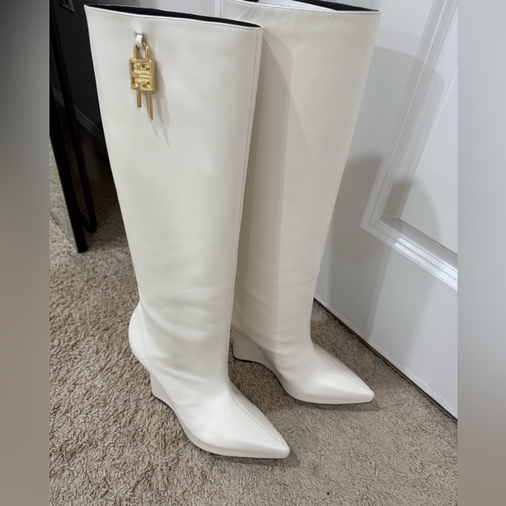 Givenchy Black G-Lock Boots